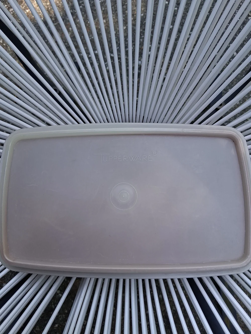 Tupperware this vintage